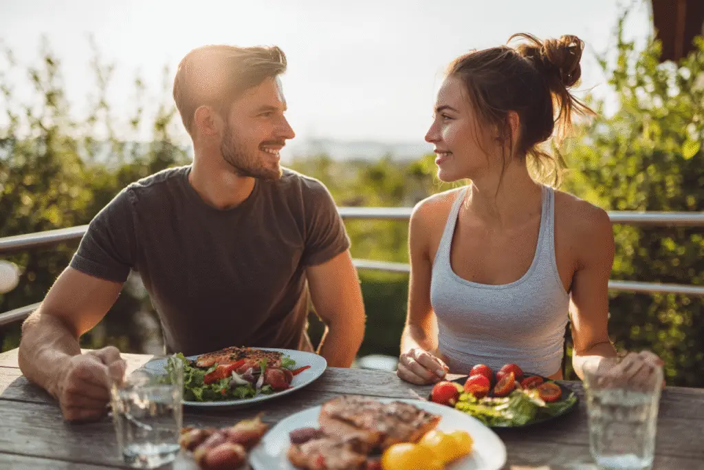fit and healthy couple